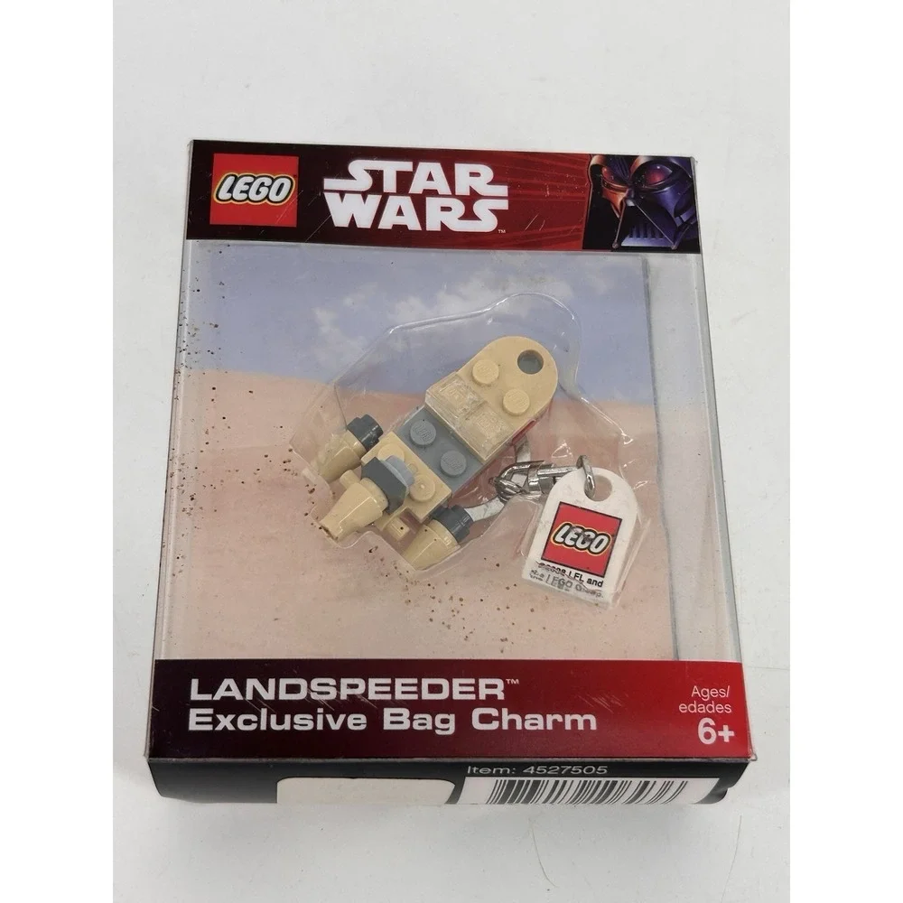 LEGO Star Wars 4527505 Landspeeder Bag Charm NEW! Key Chain Keychain 852245